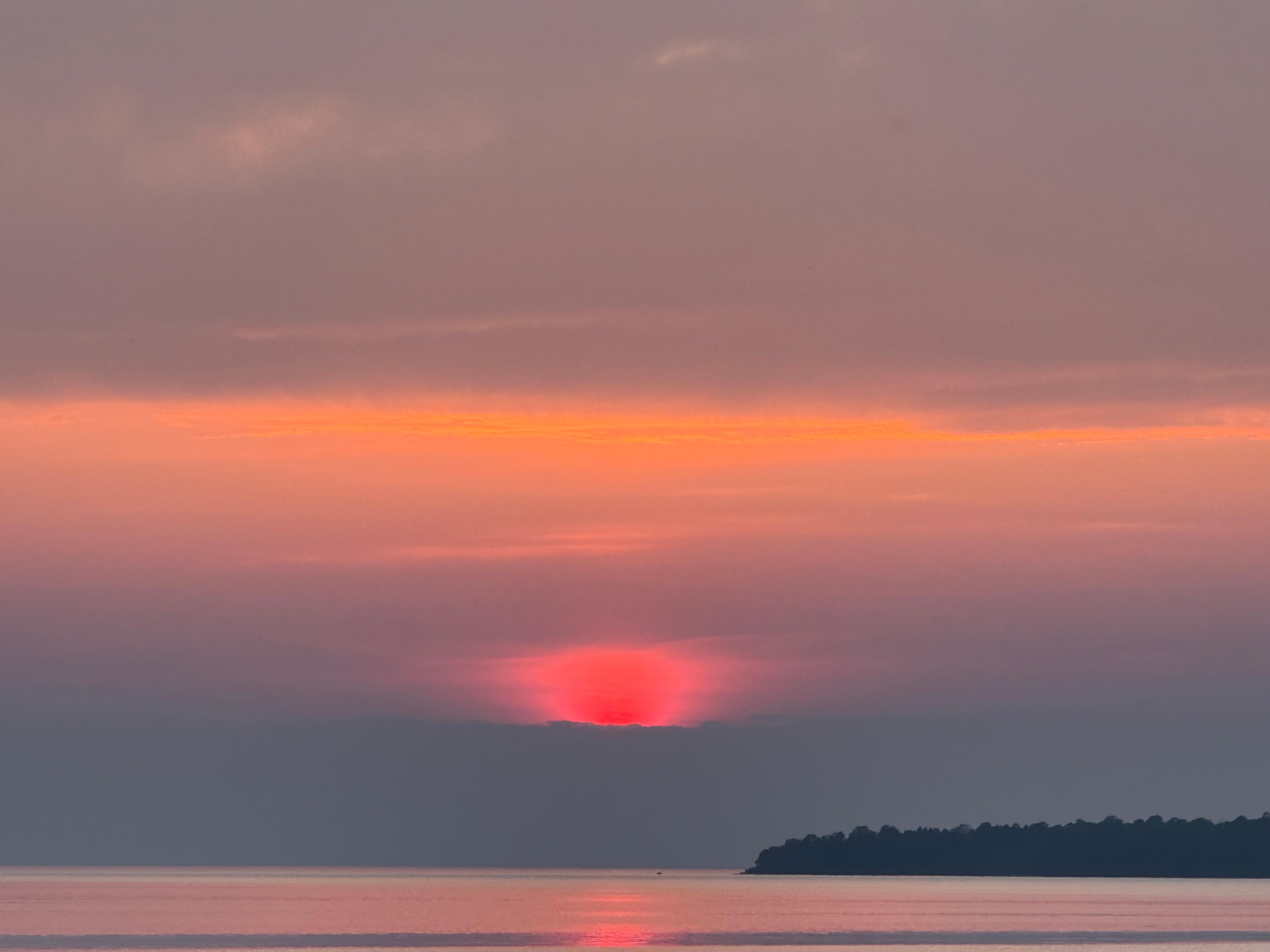 Sunset from Edgewater Resort