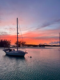 Evening sunsets were amazing.