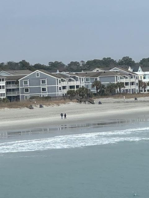 Condo view from the pier.