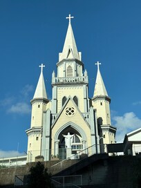 こちらの教会は徒歩5〜6分