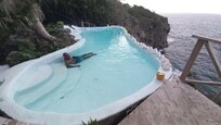 Pool overlooking the Boston Beach