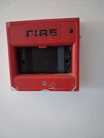 Broken fire alarm