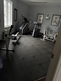 Gym area