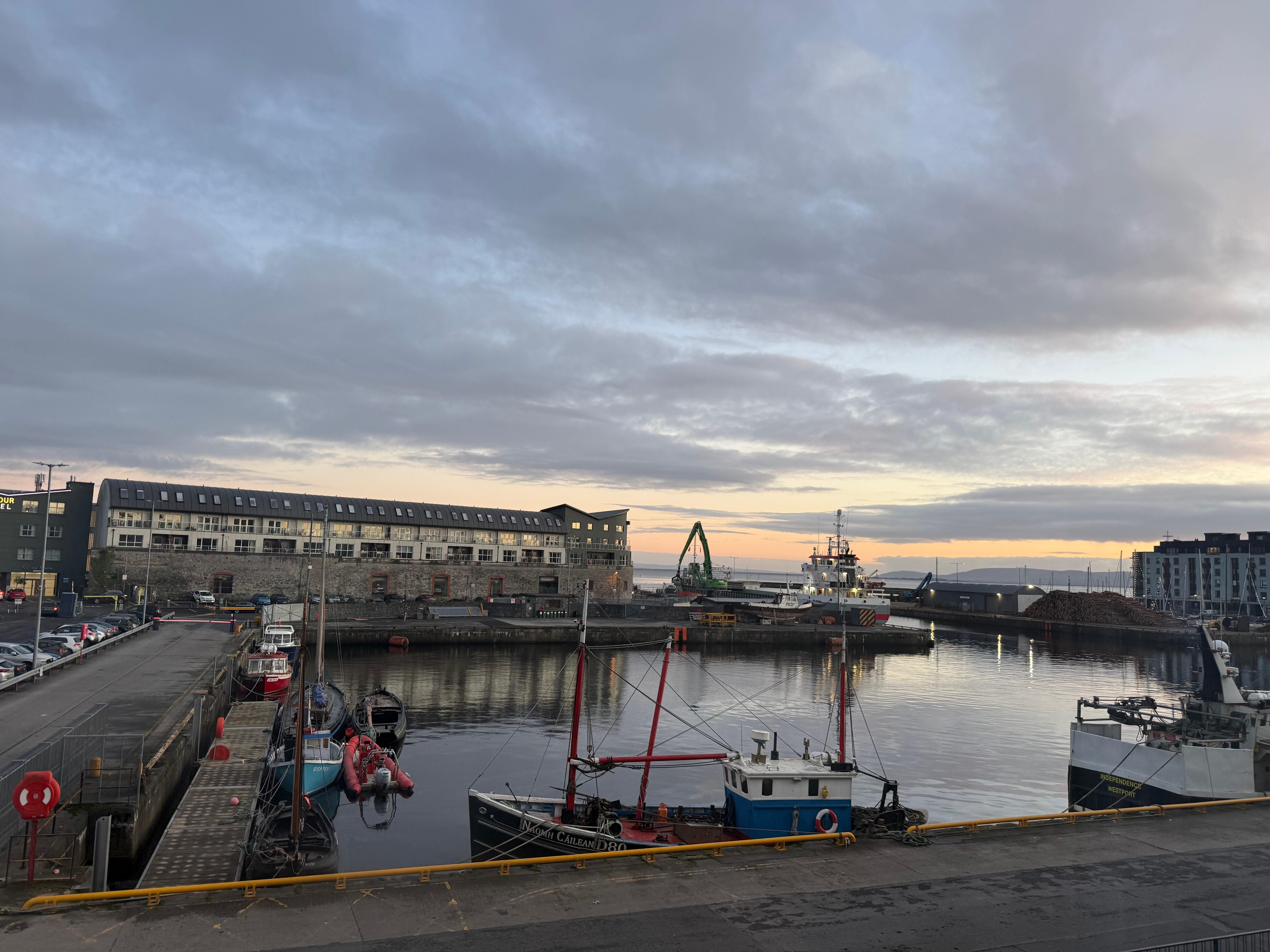 A view from our living room