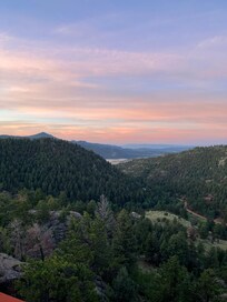 Sunrise from the deck.