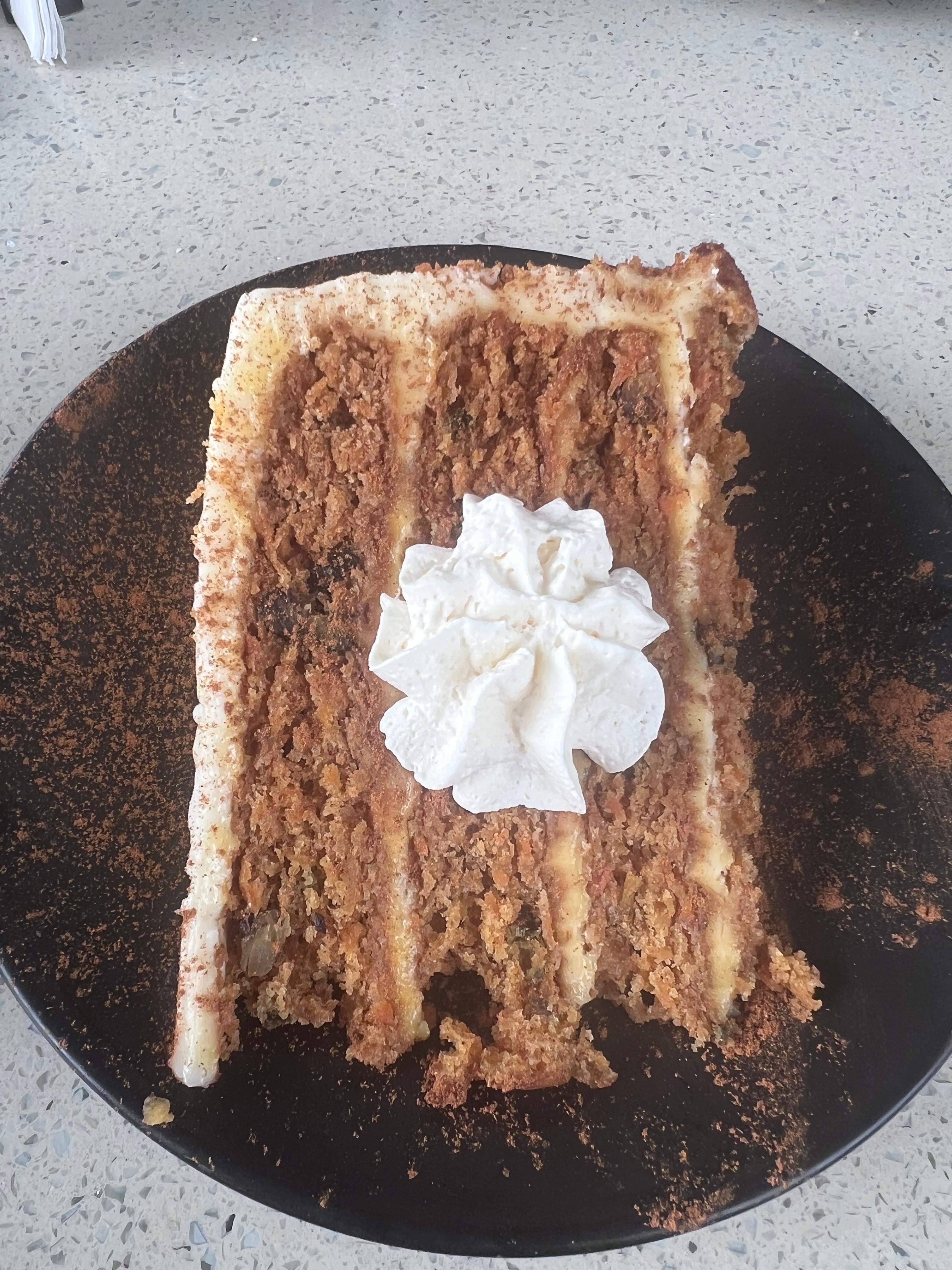 Dessert makes you want more