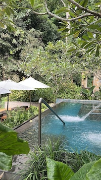 Rainforest spa pool