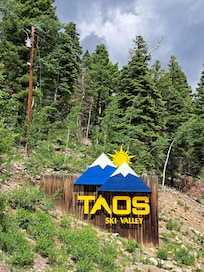 Taos Ski Valley - about a 30-minute drive from our lodging
