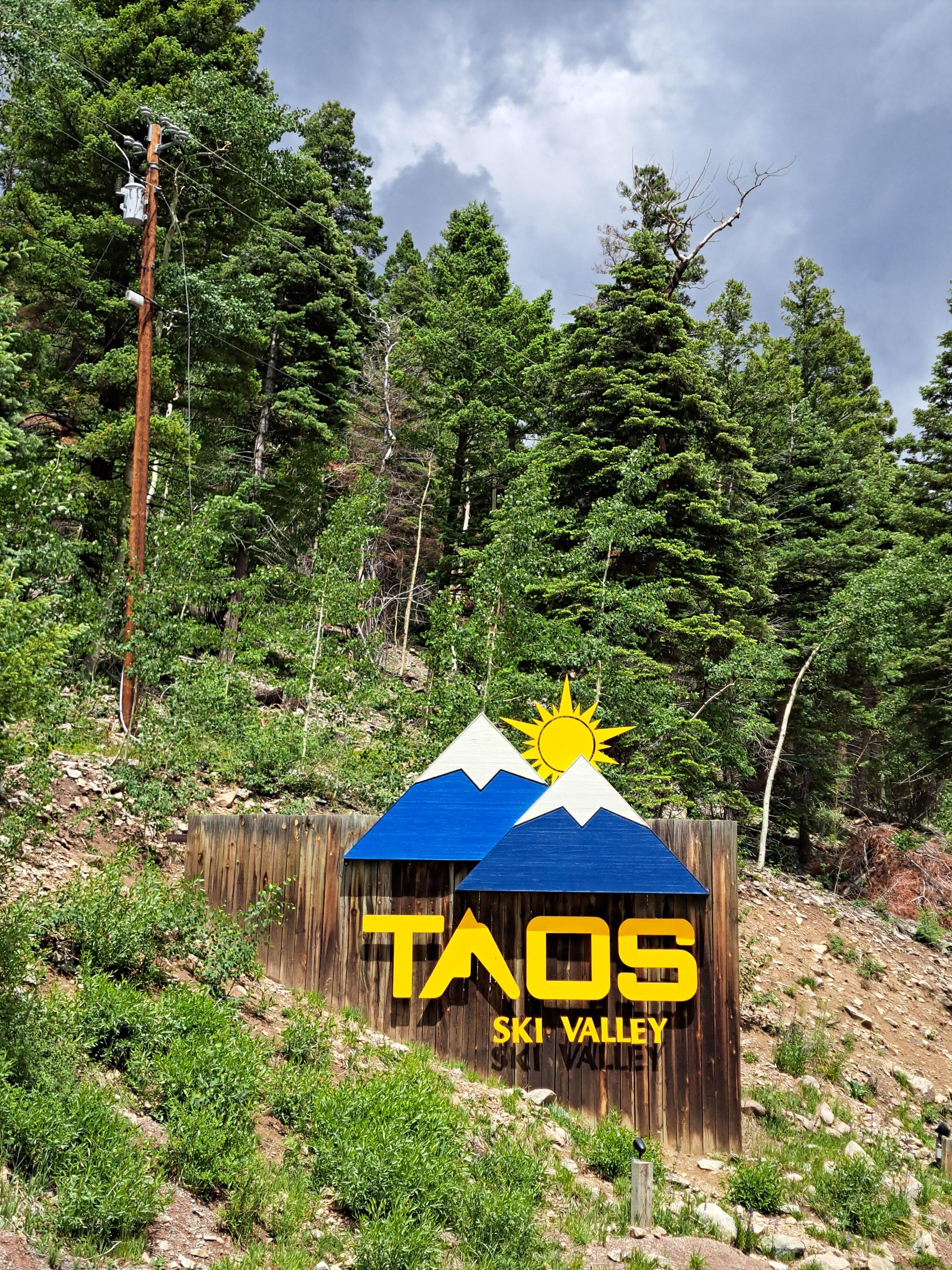Taos Ski Valley - about a 30-minute drive from our lodging