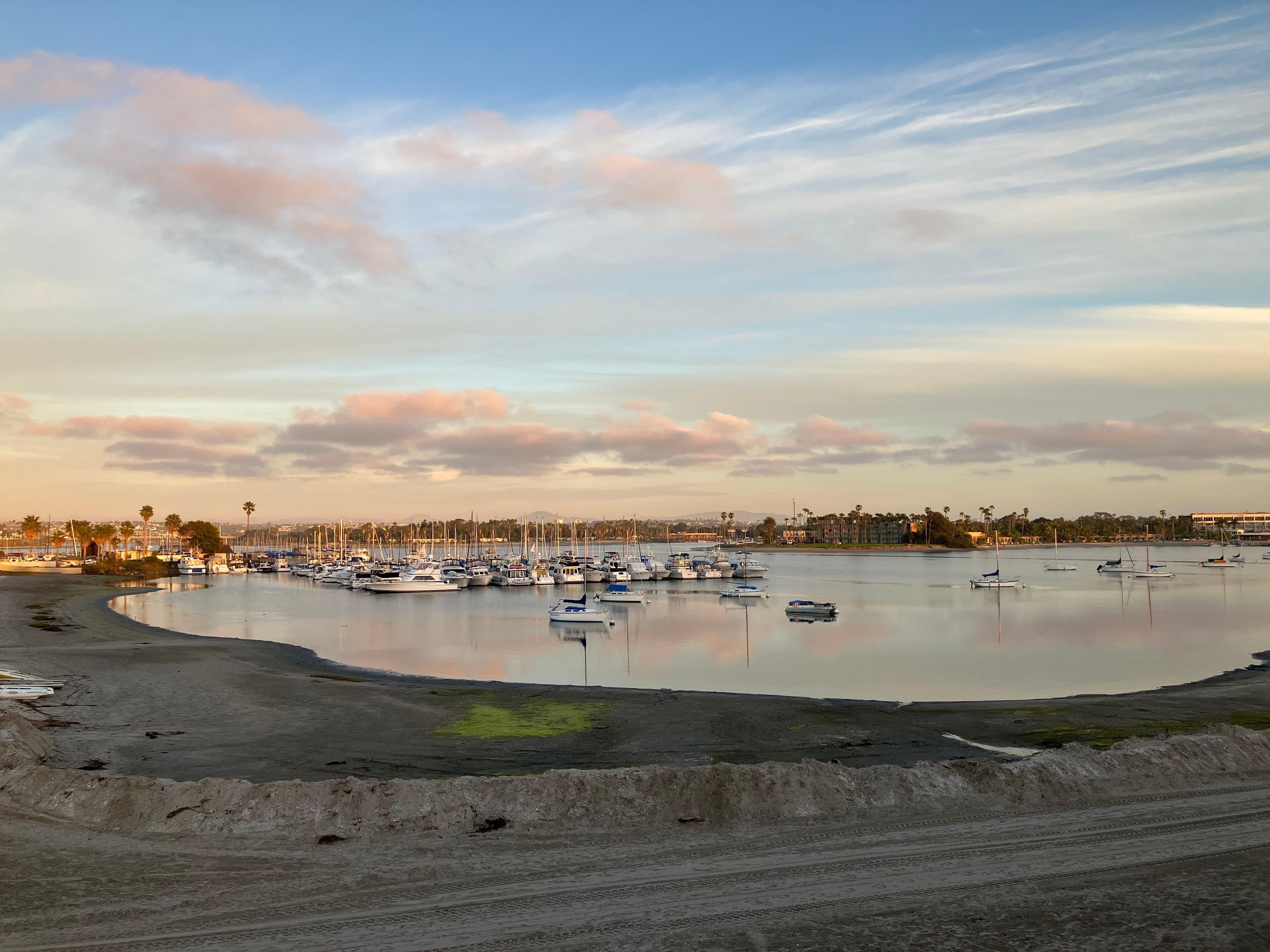 View from dinning area and deck.