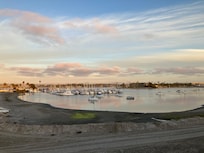 View from dinning area and deck.