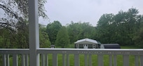 View from back porch