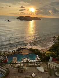 View from our gorgeous balcony!