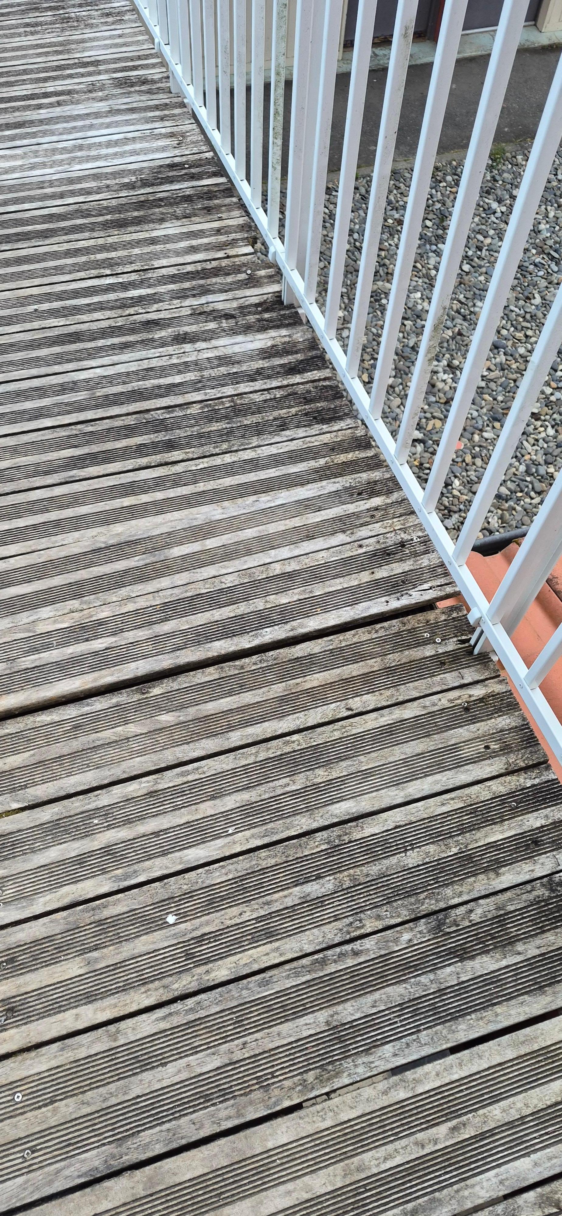 État de la passerelle limite