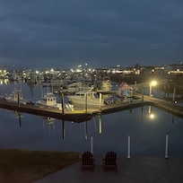 Night time view