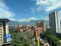 Morning view from the room.