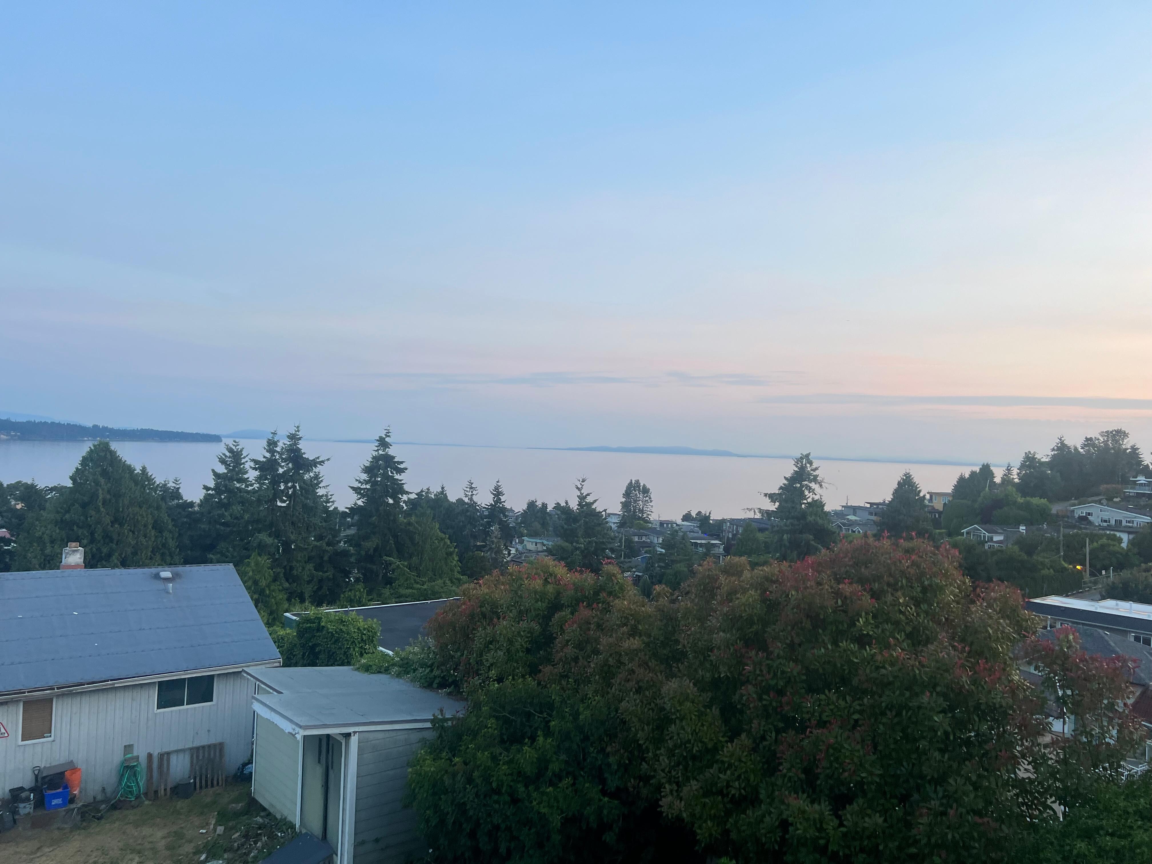 View off the amazing deck, one night is not enough!