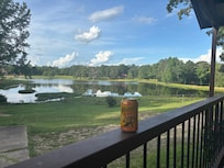 Quiet evening on property