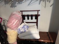 Main closet - clutter and smell