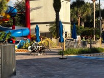 Waterpark closed; no one allowed but construction crew