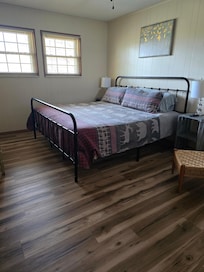 Clean spacious bedrooms