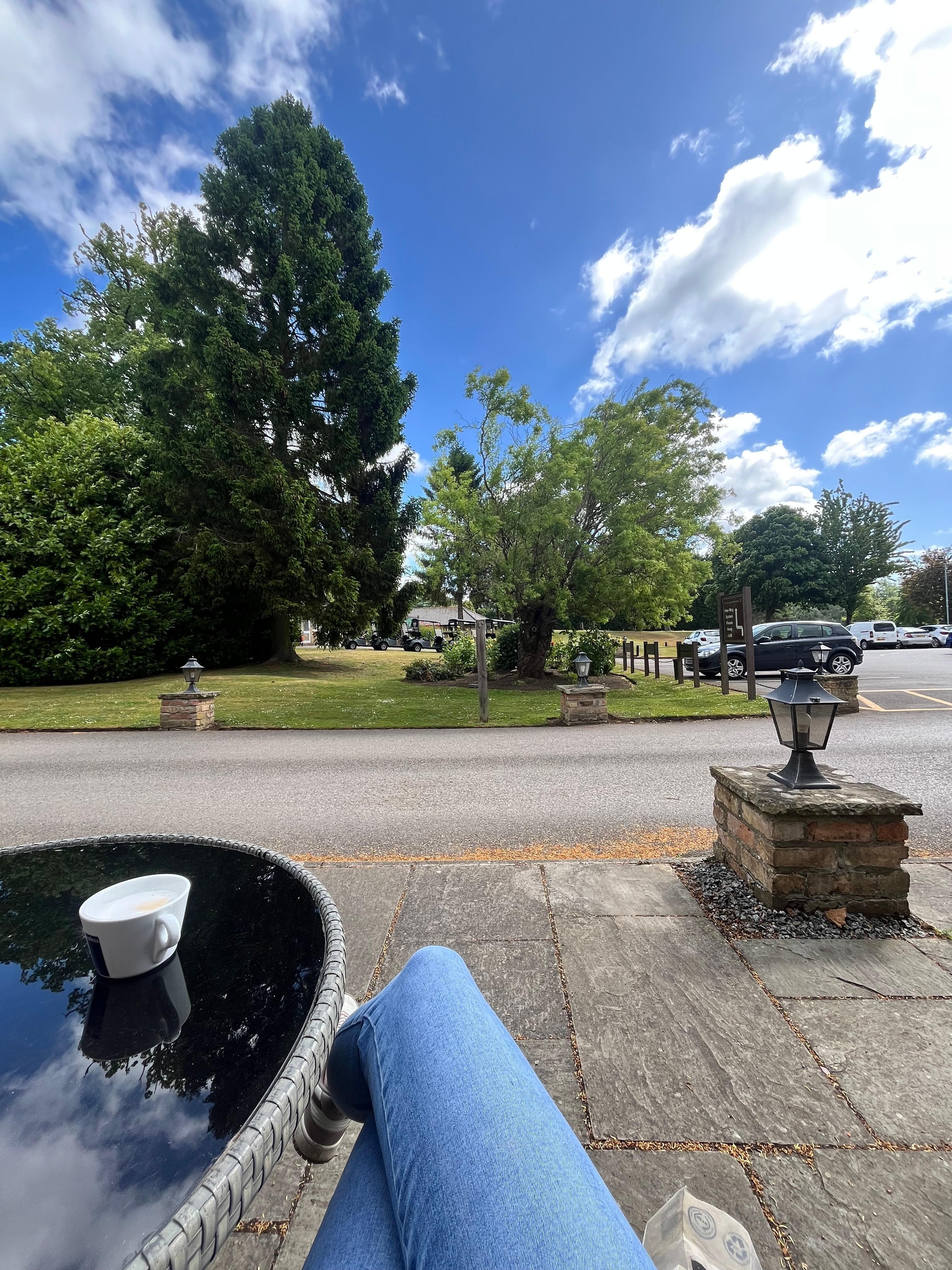 Nice areas to have coffee in the sunshine 