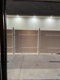 View from our room. Pretty different from the one they show on the ad.