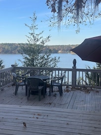 The view was beautiful.