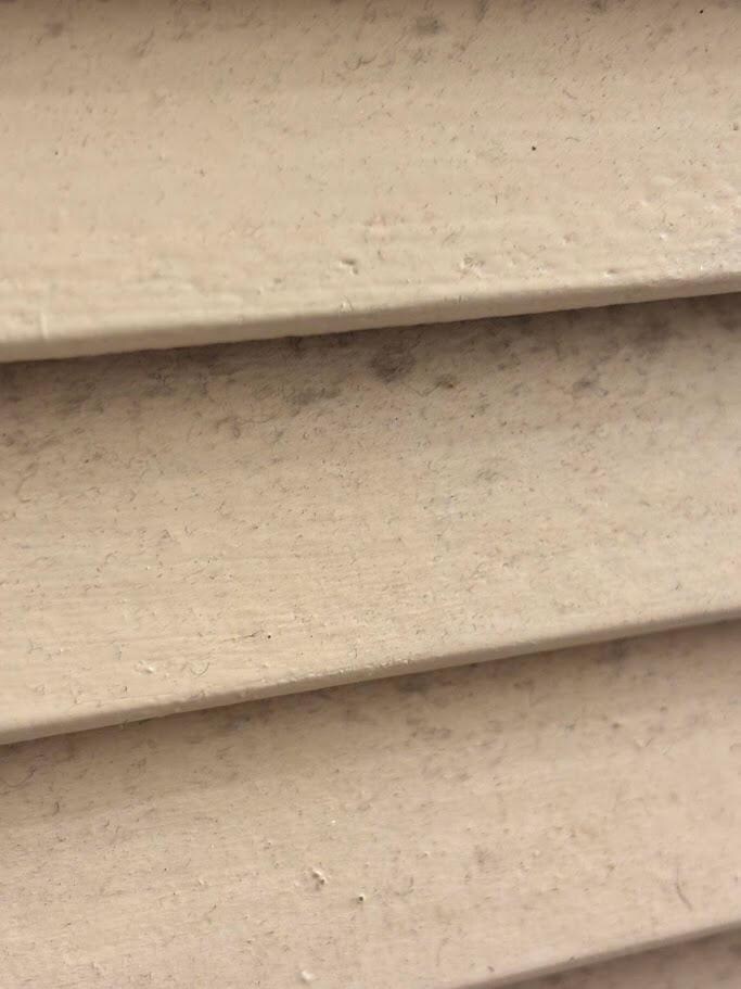 Closet Door - dust and dirt