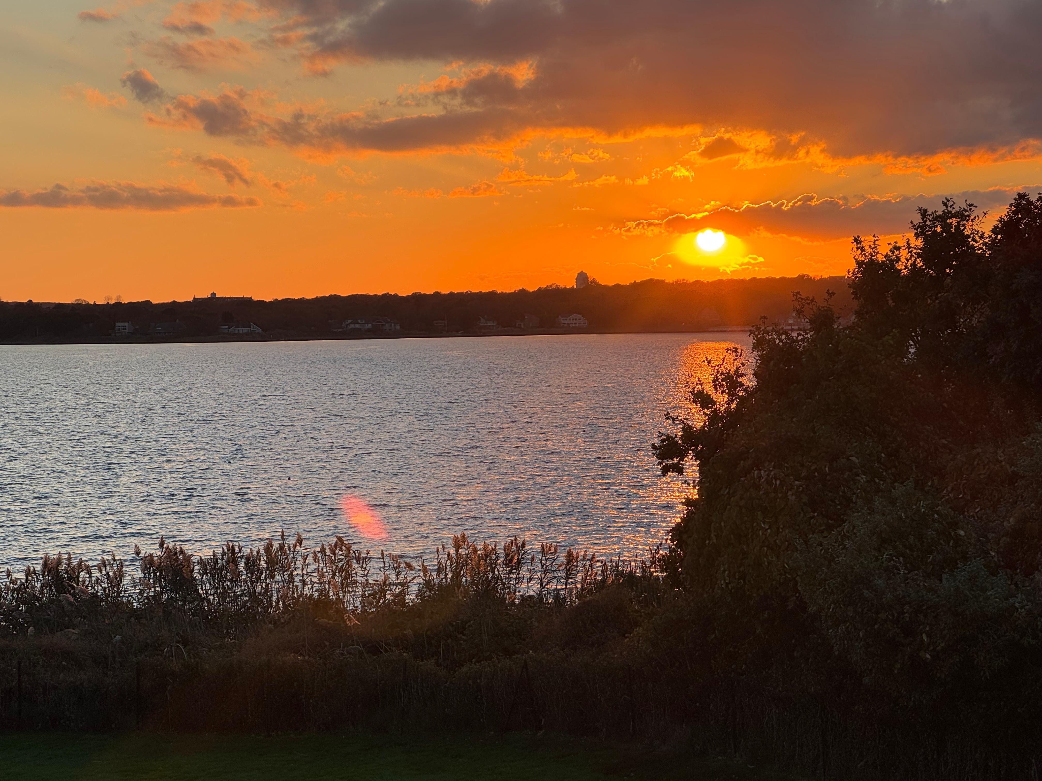 Every sunset from the deck was spectacular 