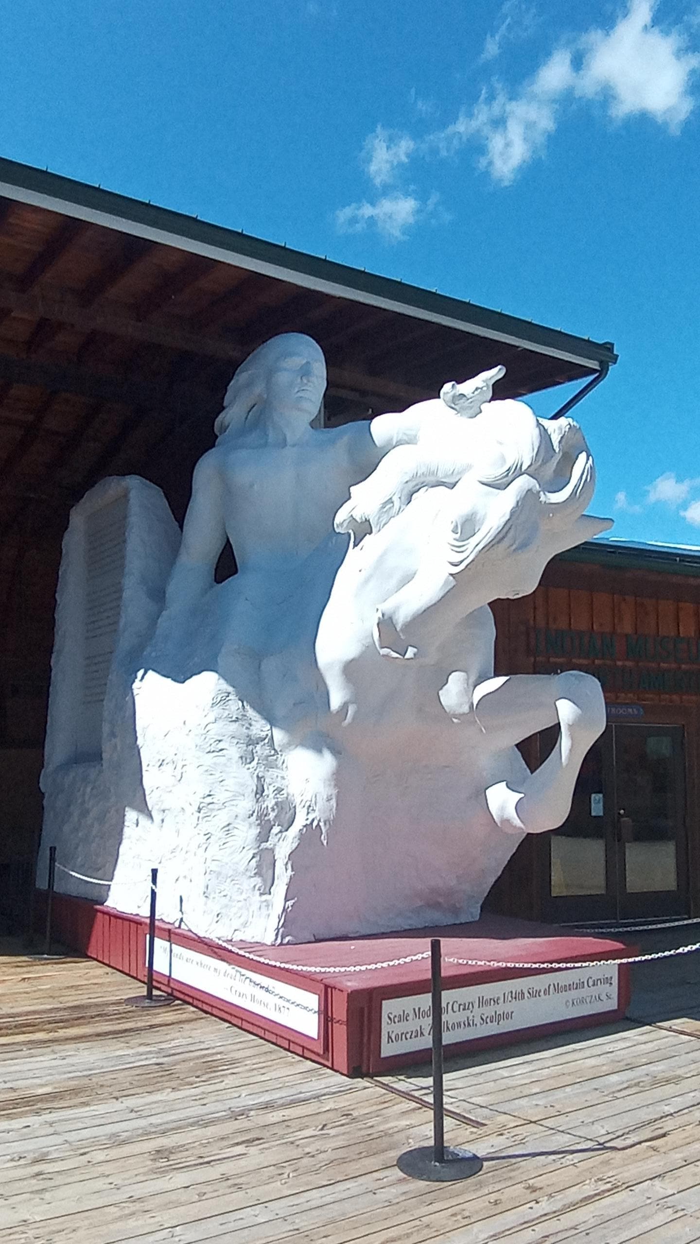 Didnt forget crazy horse memorail