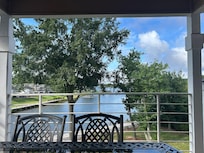 View from the outdoor space - great for morning coffee!!