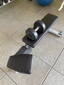 Broken workout bench