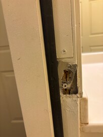 Bathroom door