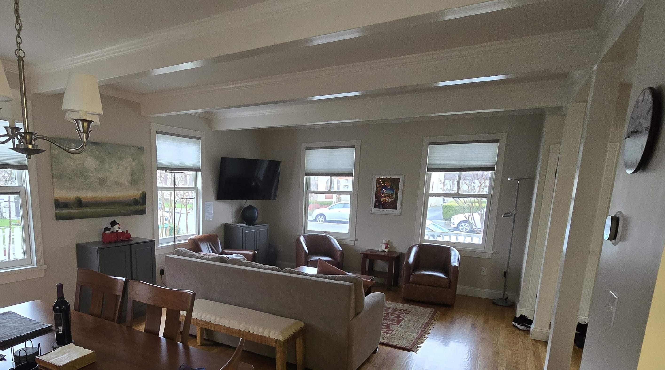 The cozy living room