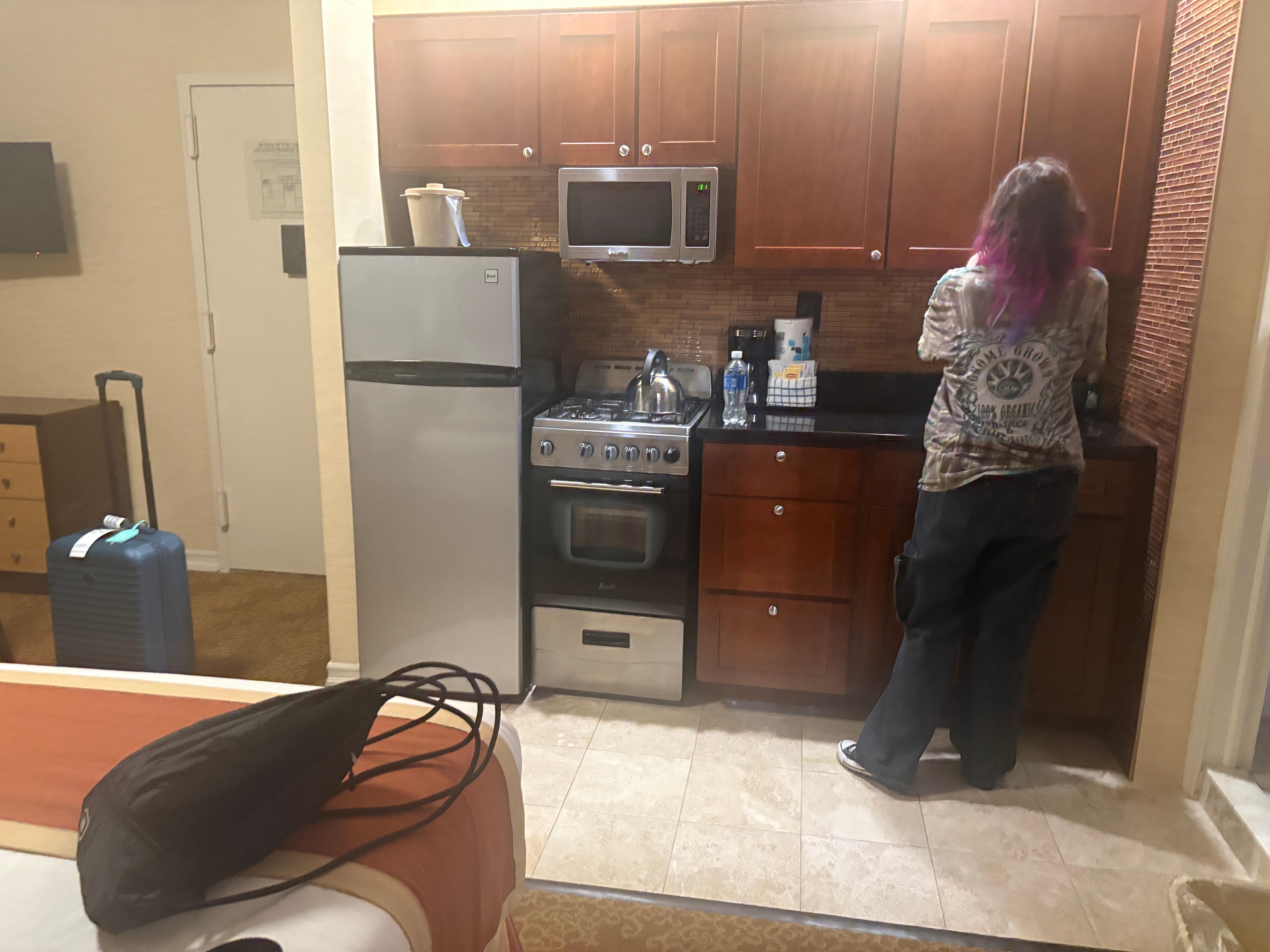 Kitchenette with everything you could need