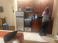 Kitchenette with everything you could need