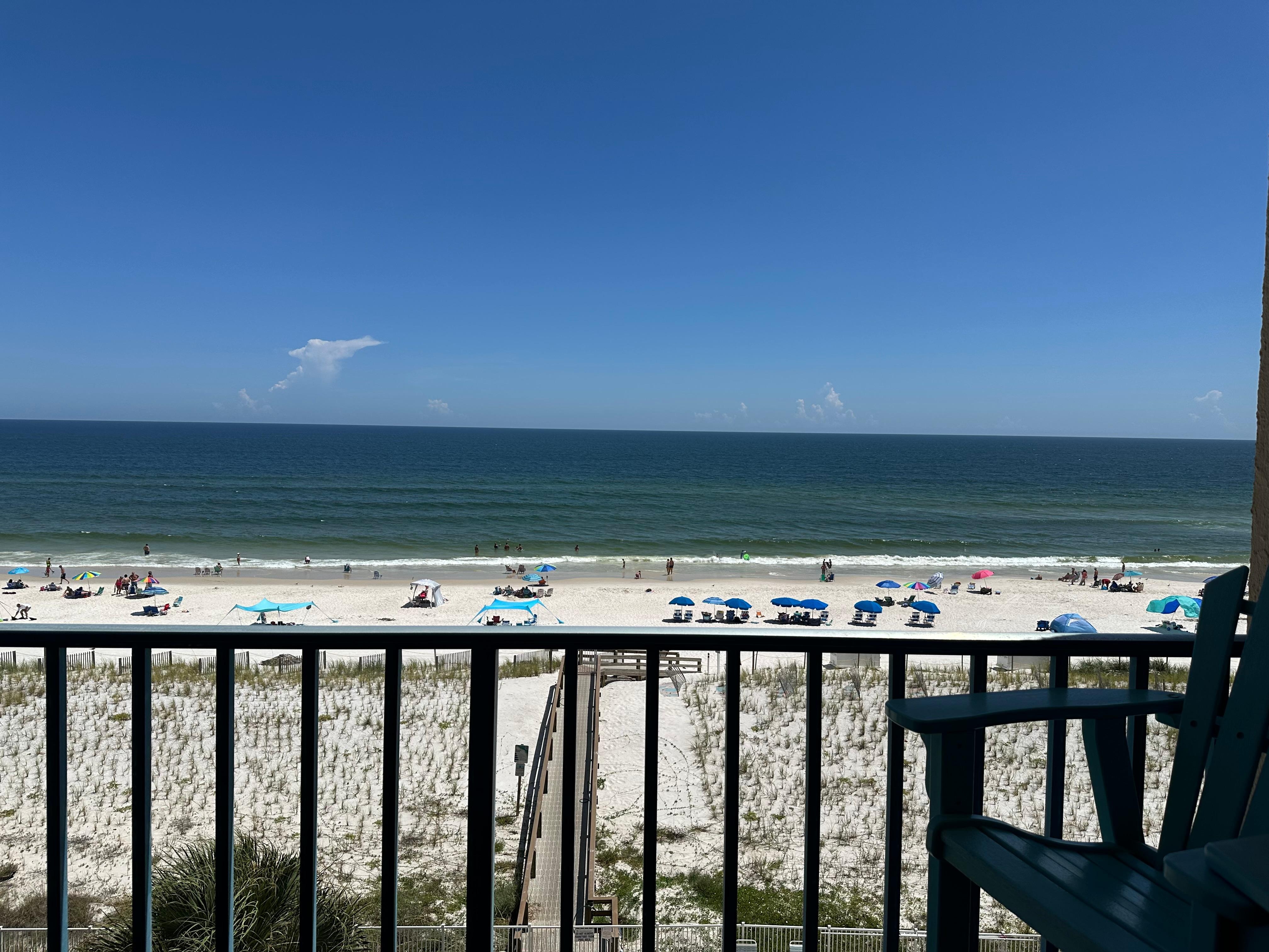 View from the balcony.