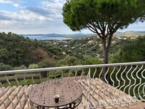 Blick von der oberen Terrasse aus