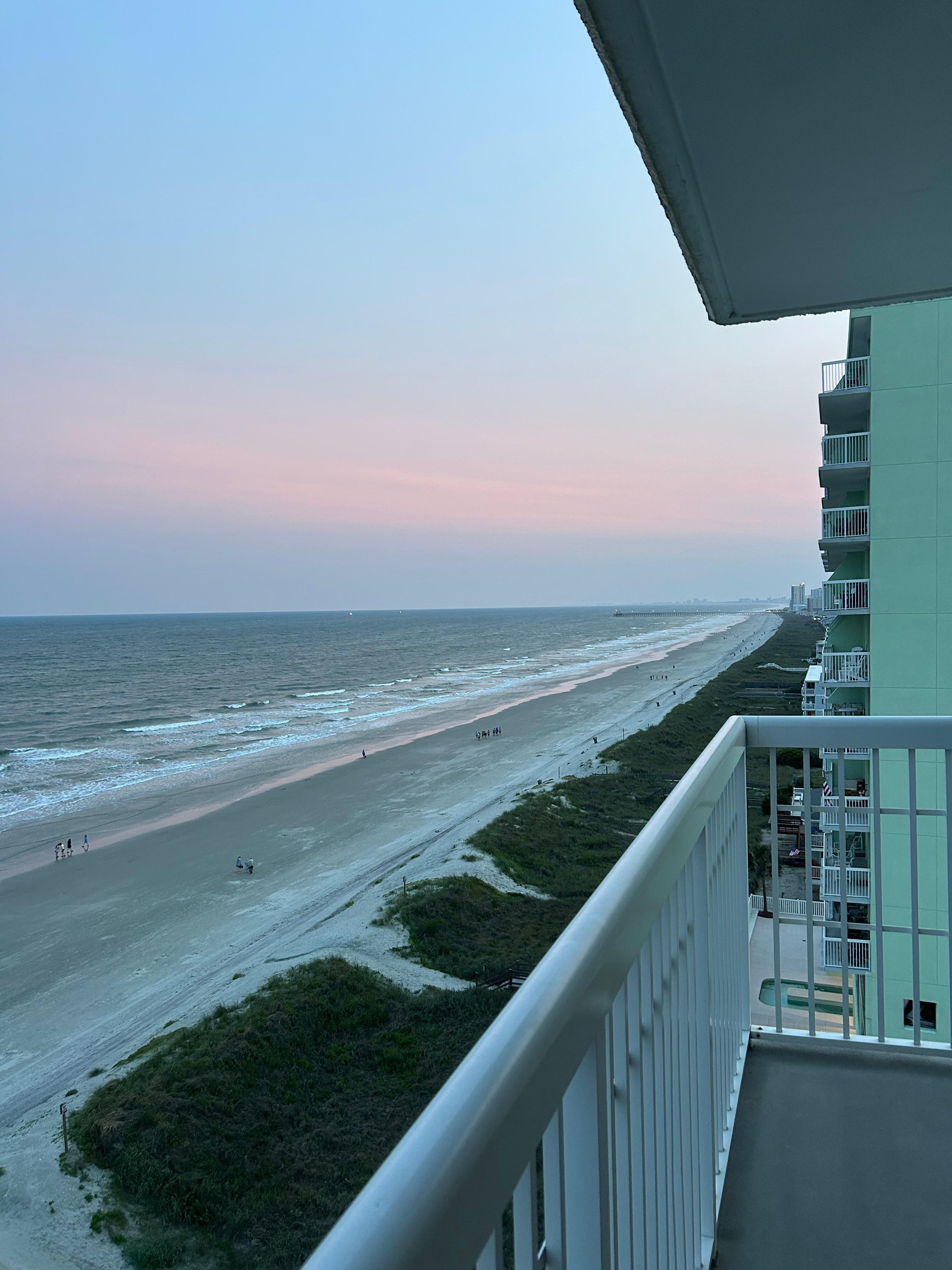Views from balcony 