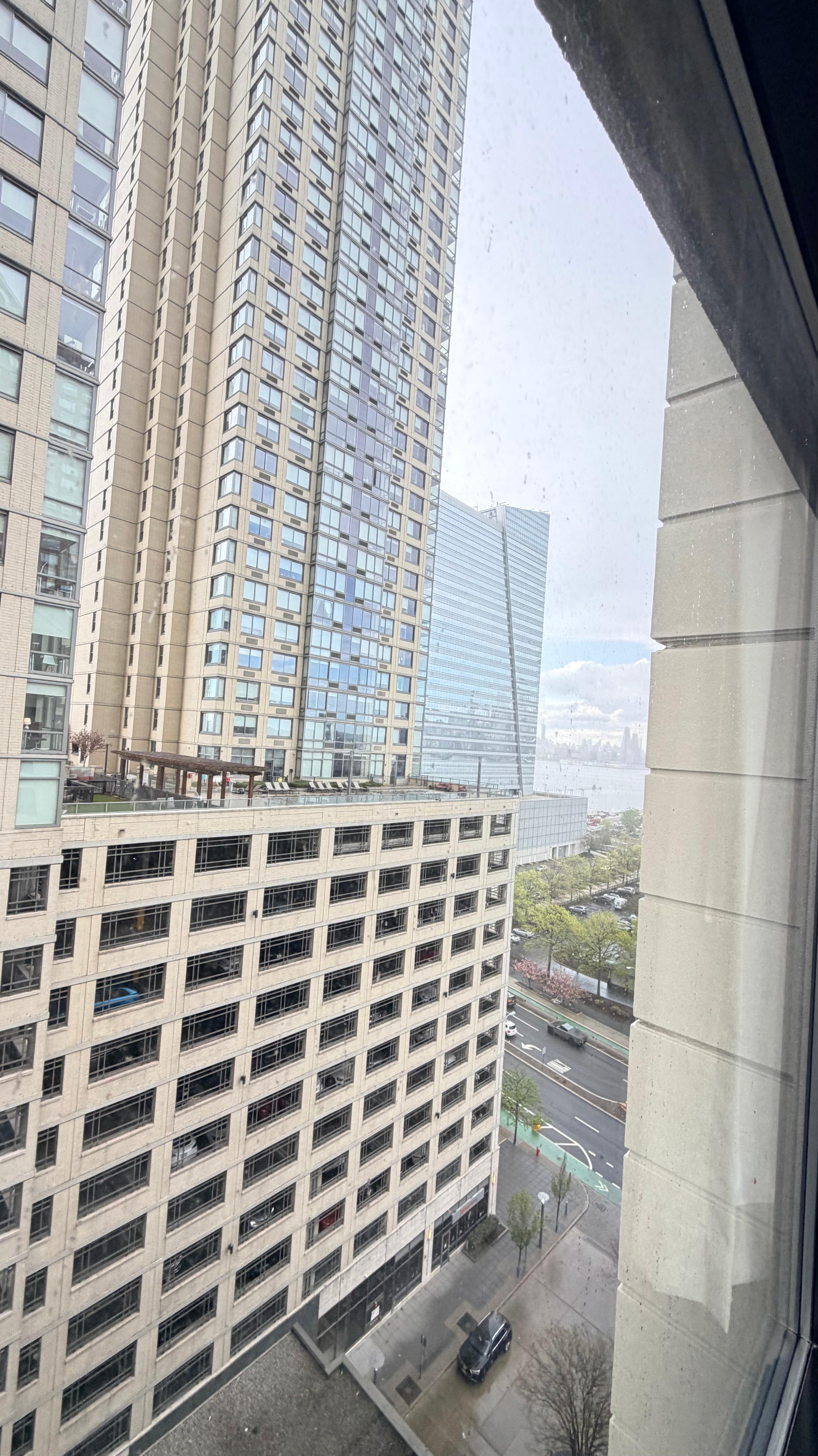 My view from inside the hotel, floor 14th