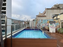 Rooftop pool