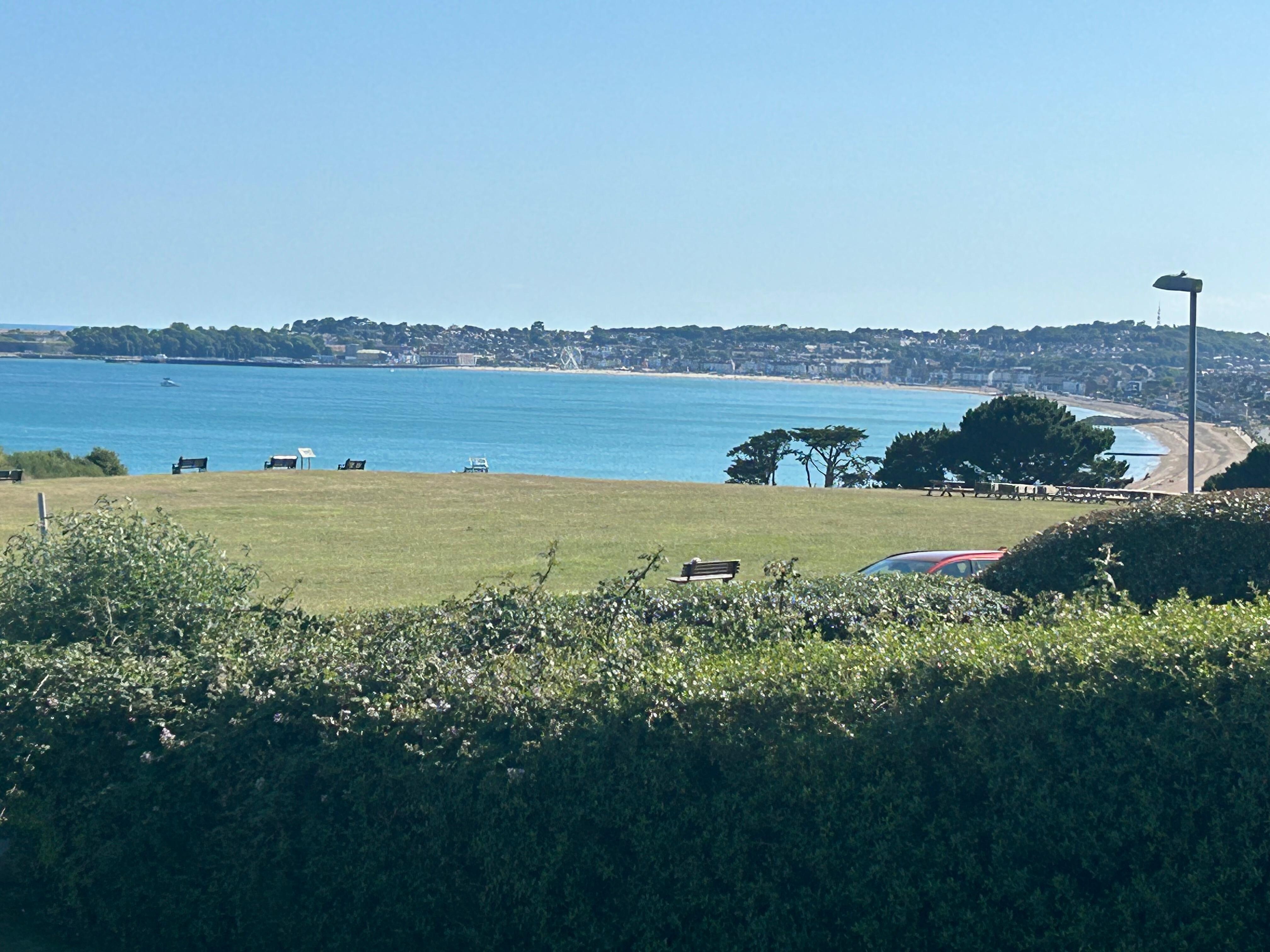View from the garden