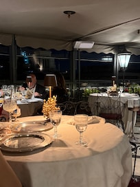 View from the rooftop restaurant