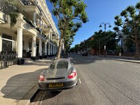 Street in front of flat