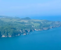 This is the coastline location of the property.