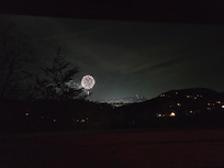 Dollywood evening fireworks can be seen from deck(seasonal)