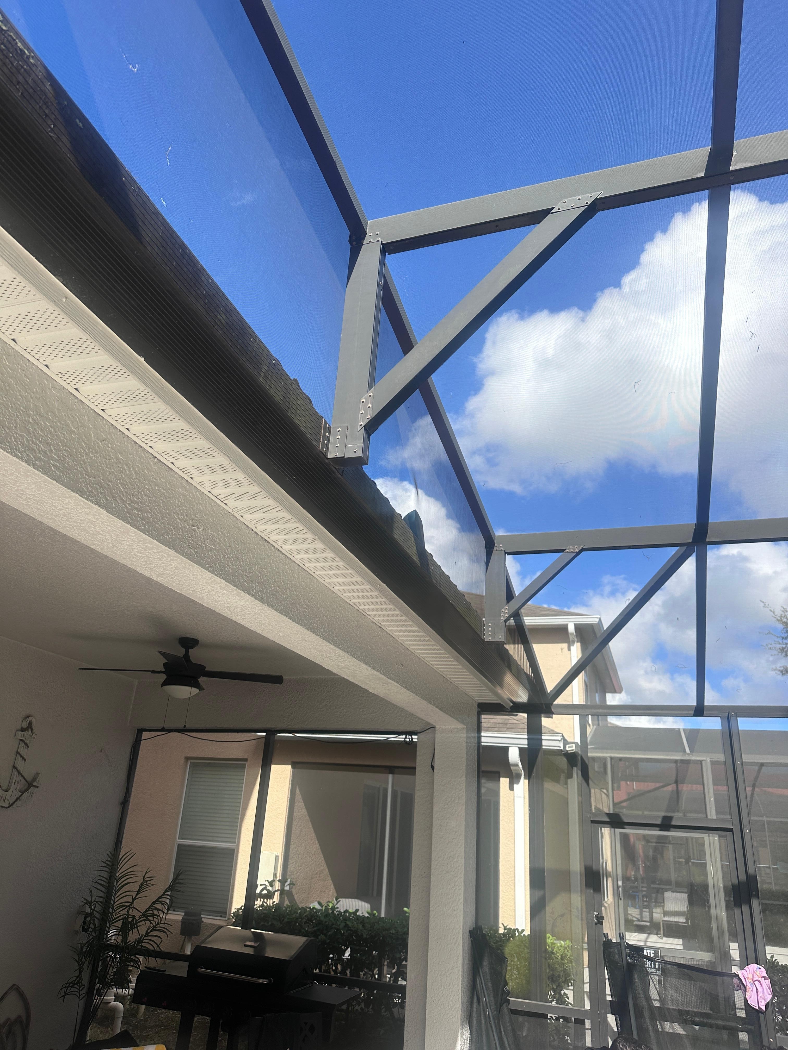 Kitchen bowl on the roof