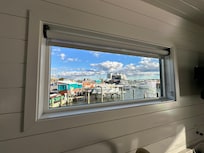 View from bedroom window.