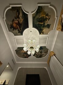 This was the ceiling in our room.